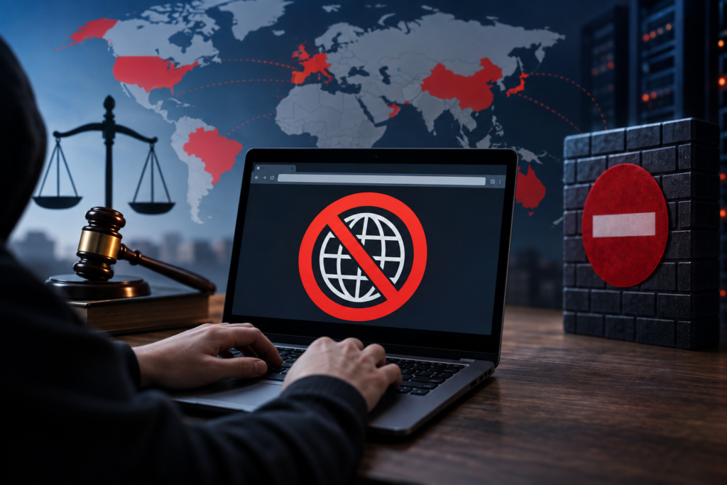Why is 1337x proxy blocked in some countries